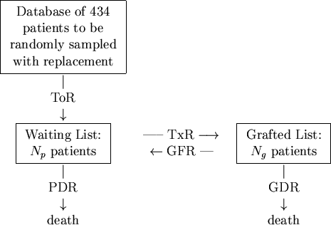 \begin{figure}\bigskip\begin{displaymath}
\begin{array}{ccc}
\fbox
{$
\begin{arr...
...arrow \\
\mbox{death} & & \mbox{death}
\end{array}\end{displaymath}\end{figure}