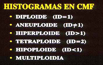 Fig. 3. HISTOGRAMAS EN CMF